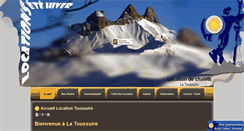 Desktop Screenshot of chalet-location-toussuire.com